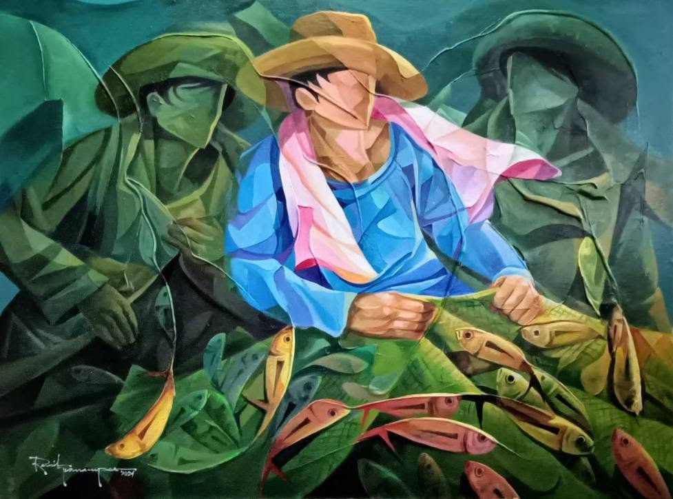Untitled oil painting