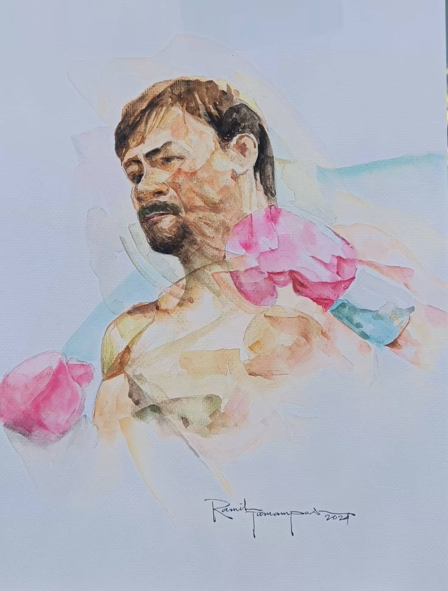Untitled watercolor painting